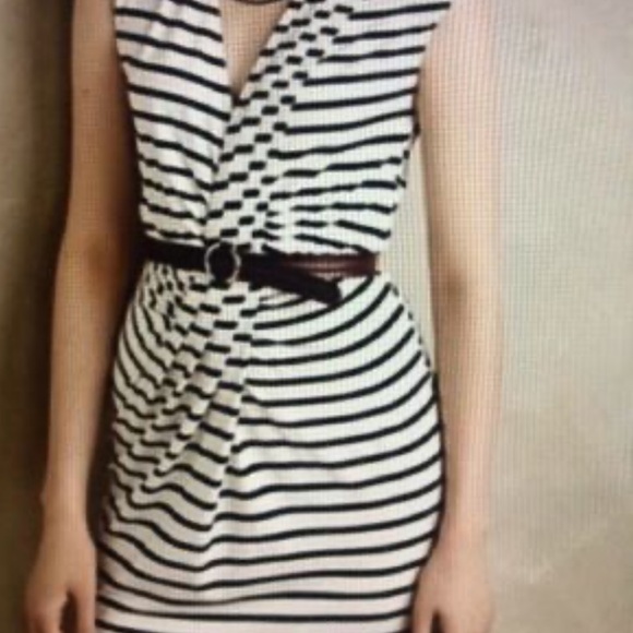 Anthropologie Bailey 44 Confluence Striped Mini Dress - Picture 1 of 10